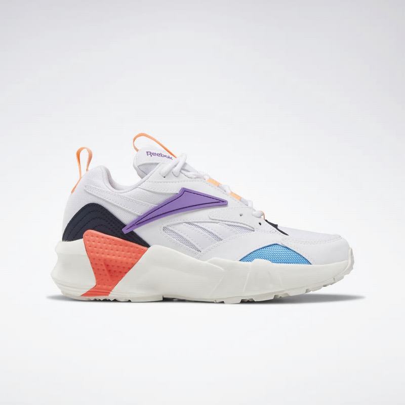 Tenisi Reebok Aztrek Double Nu Pops Dama Albi/Violet Romania GA9985KI